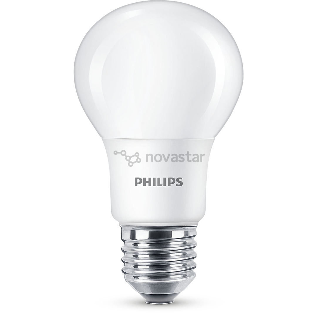Lemputė Philips LED, E27 60W, Warm white