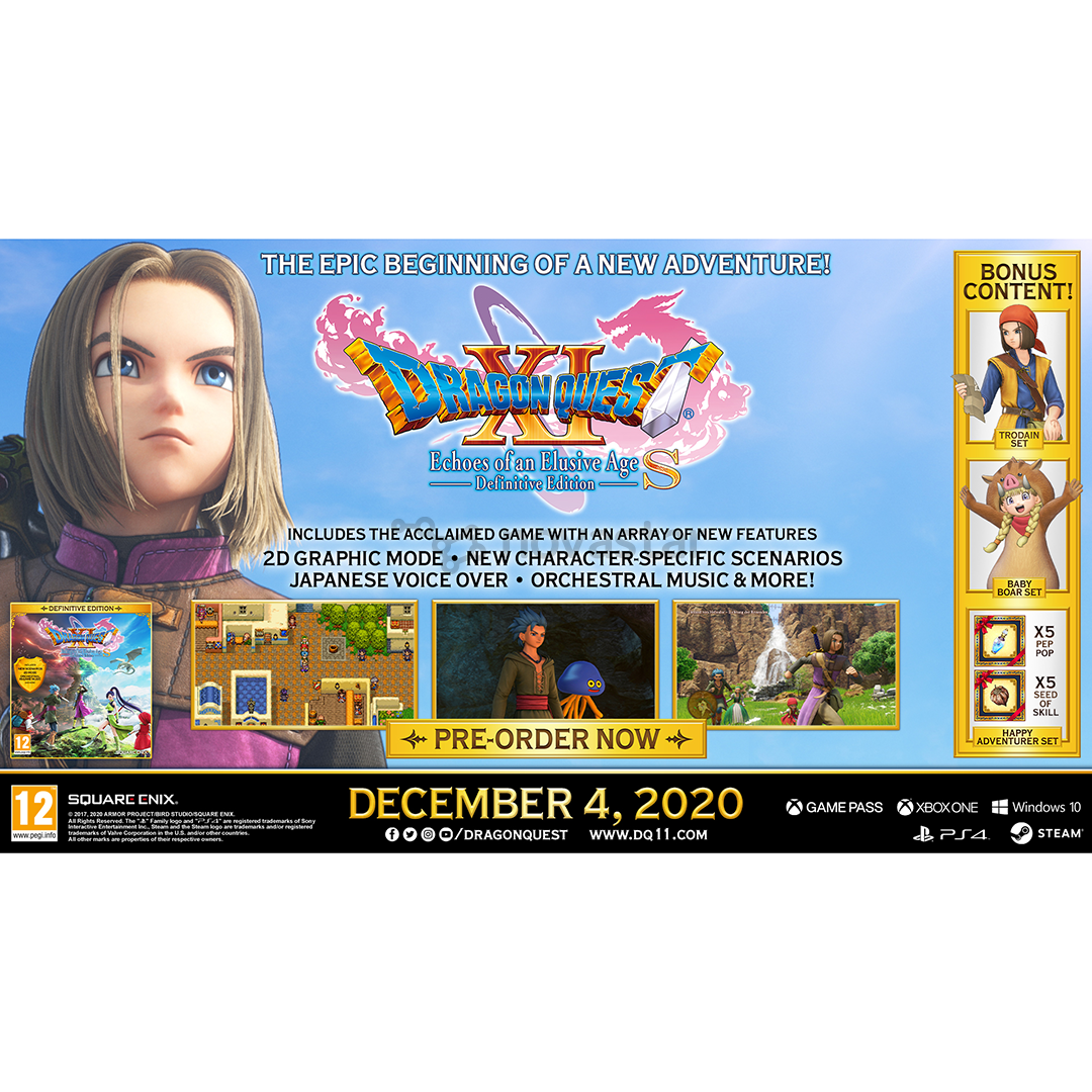 Žaidimas PS4 Dragon Quest XI Definitive Edition