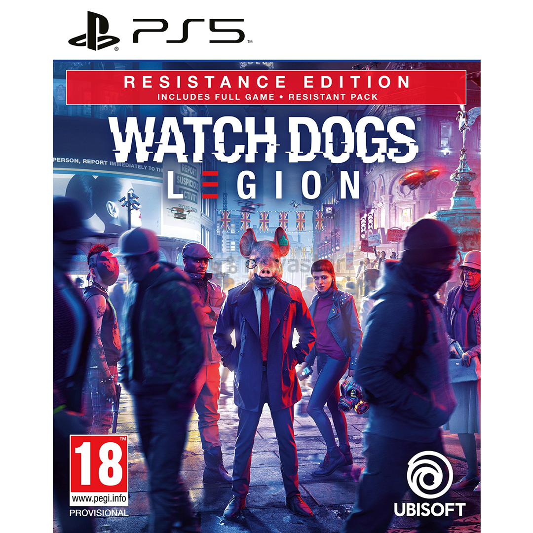 Žaidimas PS5 Watch Dogs: Legion Resistance Edition