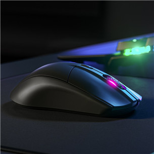 SteelSeries Rival 3 Wireless, juoda - Belaidė pelė
