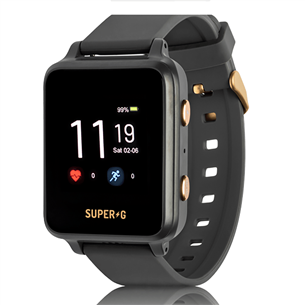 Išmanusis laikrodis GUDRUTIS Super G Active, Gray SUPERGACTIVE-GRAY