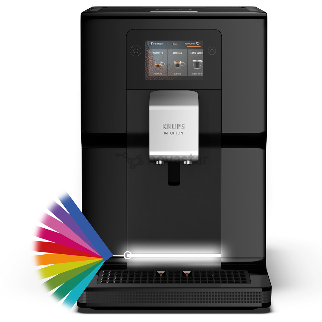 Krups Intuition Preference, juodas - Kavos aparatas
