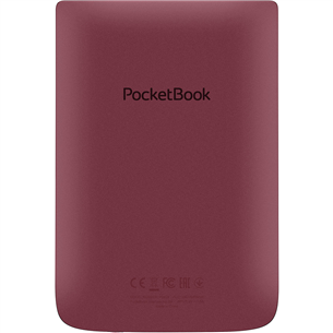 PocketBook Touch Lux 5, 6", 8 GB, red - E-reader