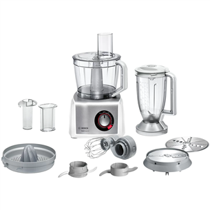 Bosch MultiTalent 8, 3.9 L, 1250 W, white - Food processor MC812S820