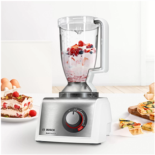 Bosch MultiTalent 8, 3.9 L, 1250 W, white - Food processor