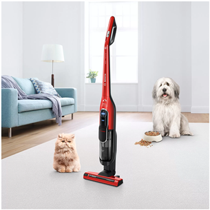 Bosch Athlet Pro Animal, red - Cordless Stick Vacuum Cleaner