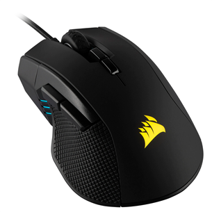 Corsair Ironclaw RGB, черный - Проводная оптическая мышь