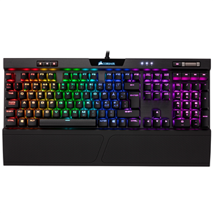 Klaviatūra Corsair K70 RGB MK.2 Cherry MX Red, Nordic