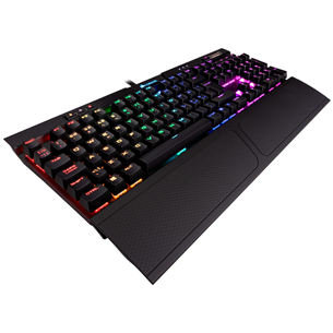 Klaviatūra Corsair K70 RGB MK.2 Cherry MX Red, Nordic