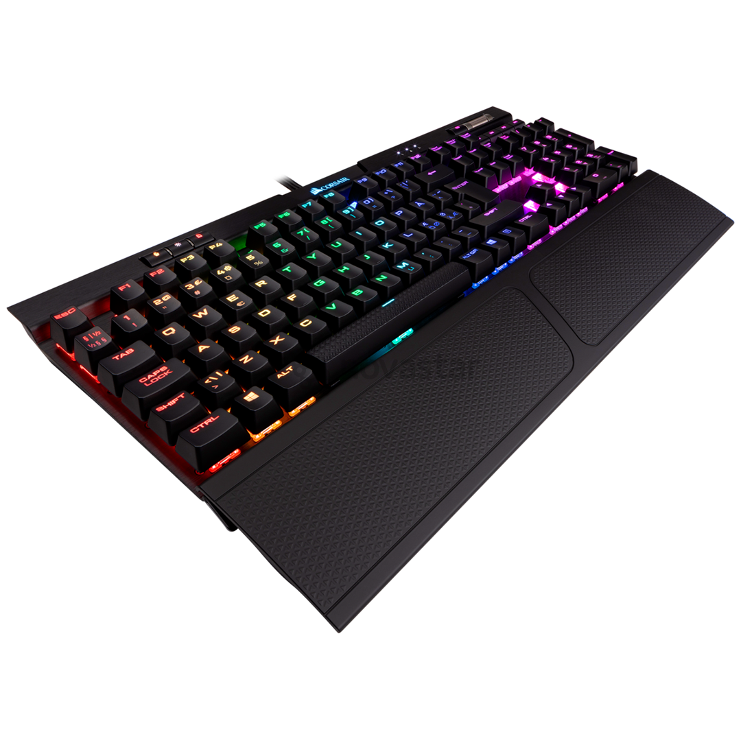 Klaviatūra Corsair K70 RGB MK.2 Cherry MX Red, Nordic