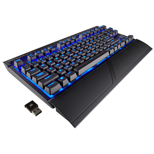 Klaviatūra Corsair K63 Cherry MX Red, SWE, Belaidė