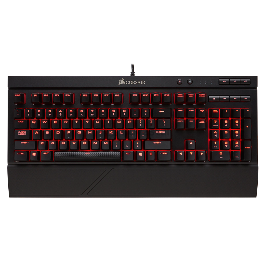 Klaviatūra Corsair K68 Cherry MX Red, Nordic