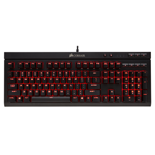 Klaviatūra Corsair K68 Cherry MX Red, Nordic