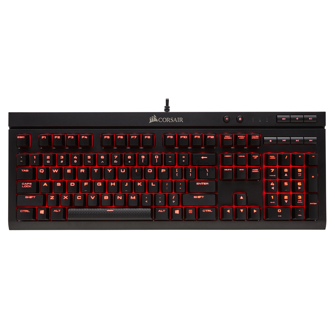 Klaviatūra Corsair K68 Cherry MX Red, Nordic