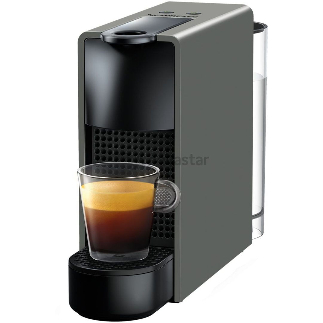Kapsulinis kavos aparatas Nespresso Essenza Mini, Pilkas