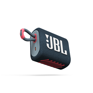 Belaidė kolonėlė JBL GO 3, Tamsiai Mėlyna