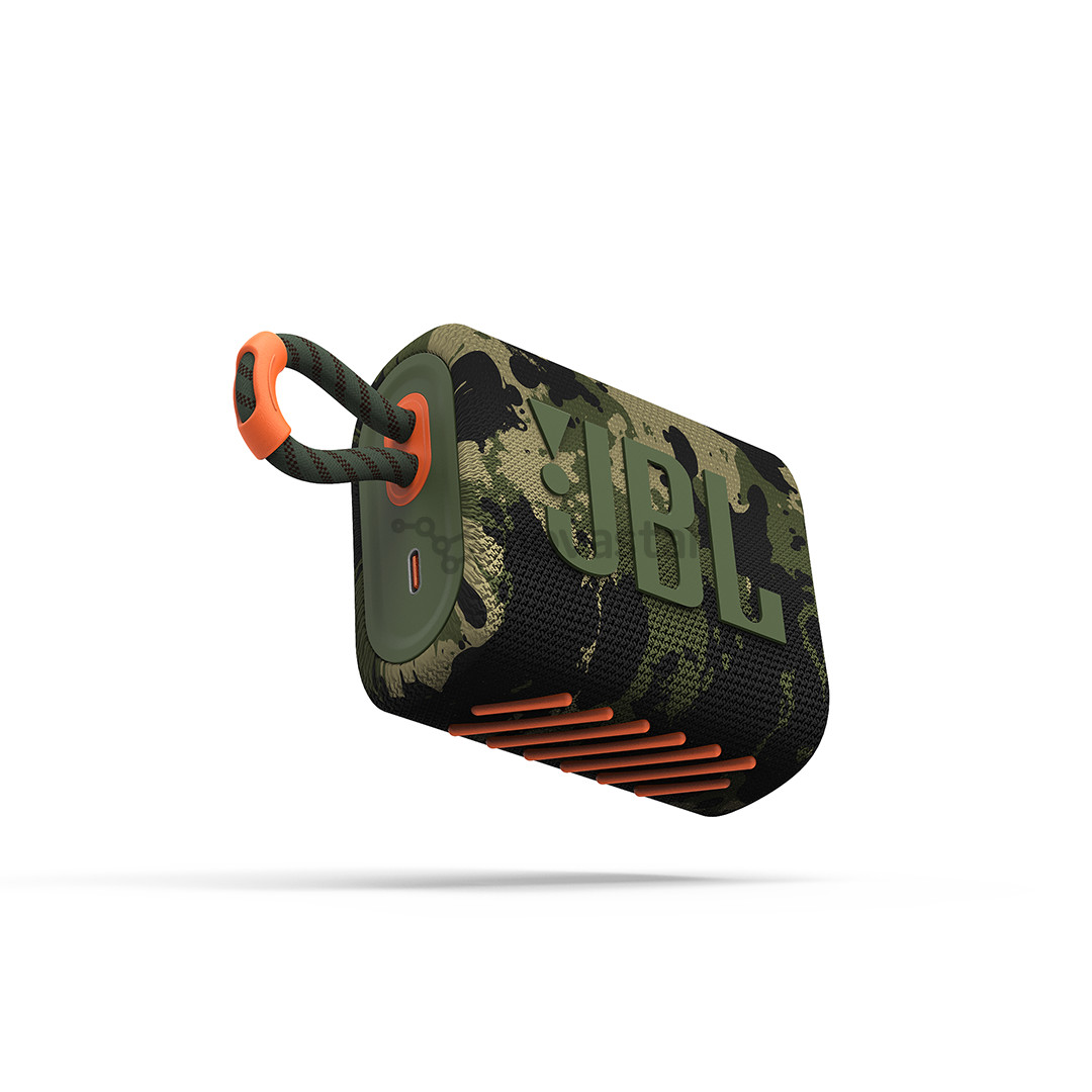 JBL GO 3, daugiaspalvė - Belaidė kolonėlė