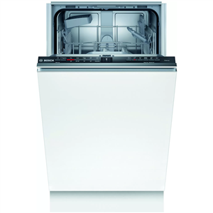Bosch Serie 2, 9 комплектов посуды - Интегрируемая посудомоечная машина Bosch SPV2IKX10E