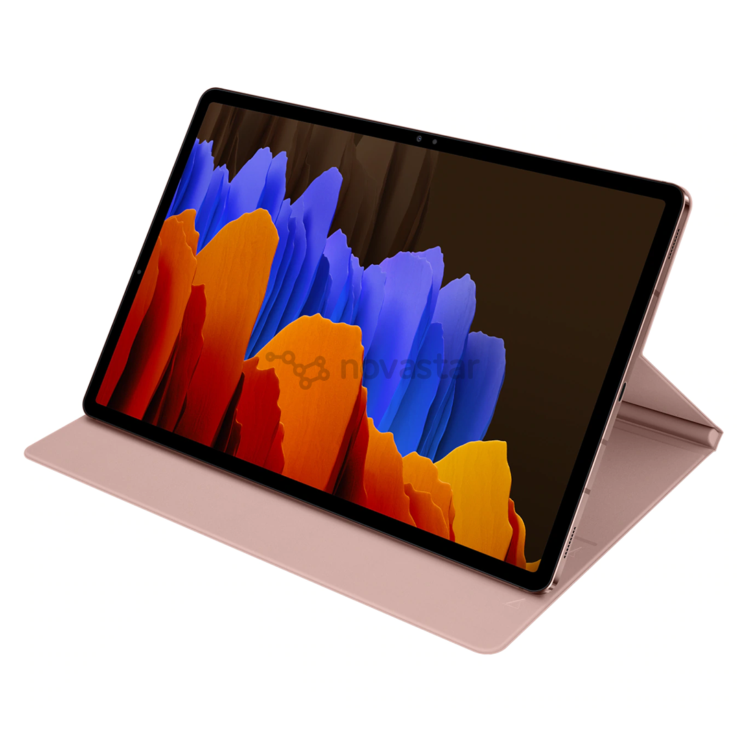 Dėklas Samsung Galaxy Tab S7+, Rudas