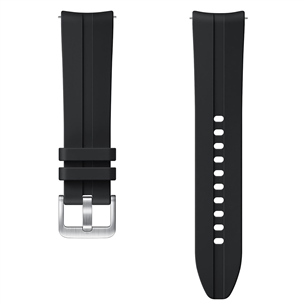 Samsung Galaxy Watch 3, 20 mm, Silikoninis, Juodas