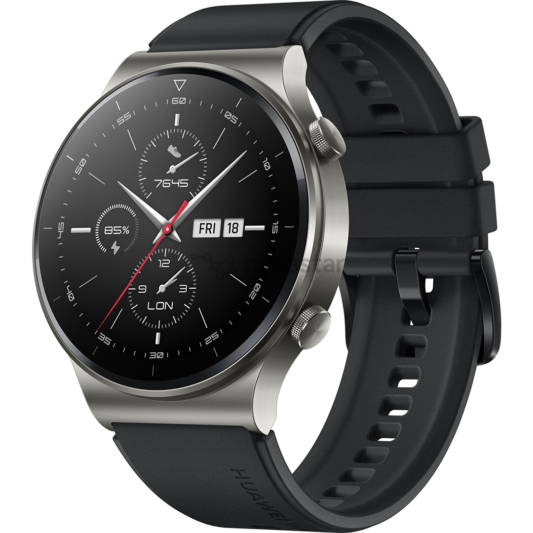 Išmanusis laikrodis Huawei Watch GT 2 Pro Titanium, Black