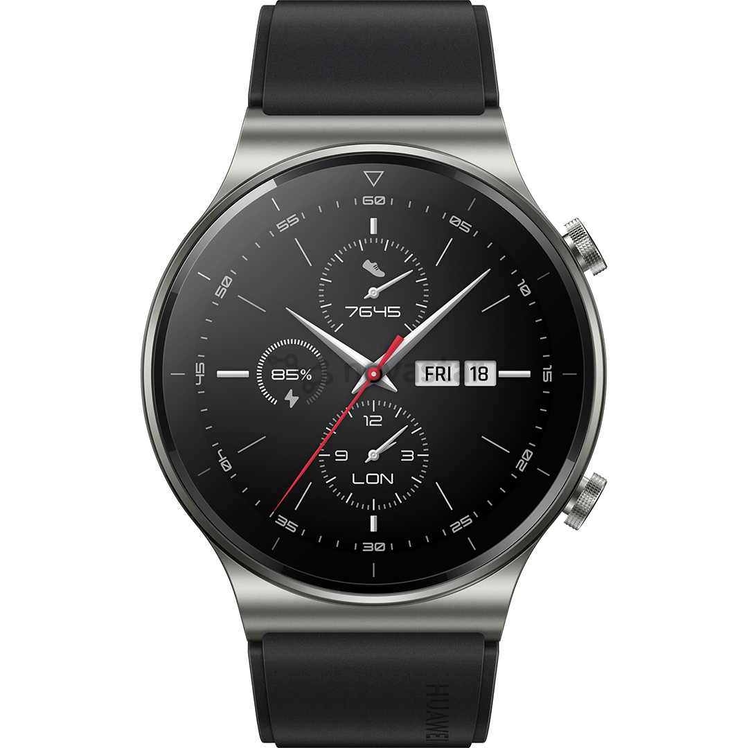 Išmanusis laikrodis Huawei Watch GT 2 Pro Titanium, Black