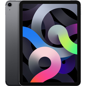 Planšetinis kompiuteris Apple iPad Air 4th Gen (2020) 10.9" LTE, 64GB, Space Grey