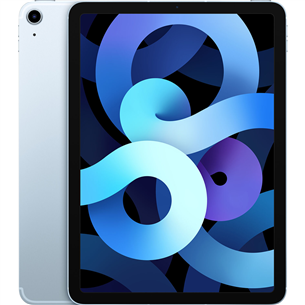 Planšetinis kompiuteris Apple iPad Air 4th Gen (2020) 10.9" LTE, 64GB, Sky Blue