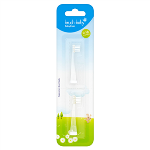 BabySonic, 0-18 months - Replacement heads for toothbrush