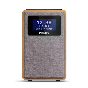 Philips, FM/DAB+, minimalist, rudas - Radijas