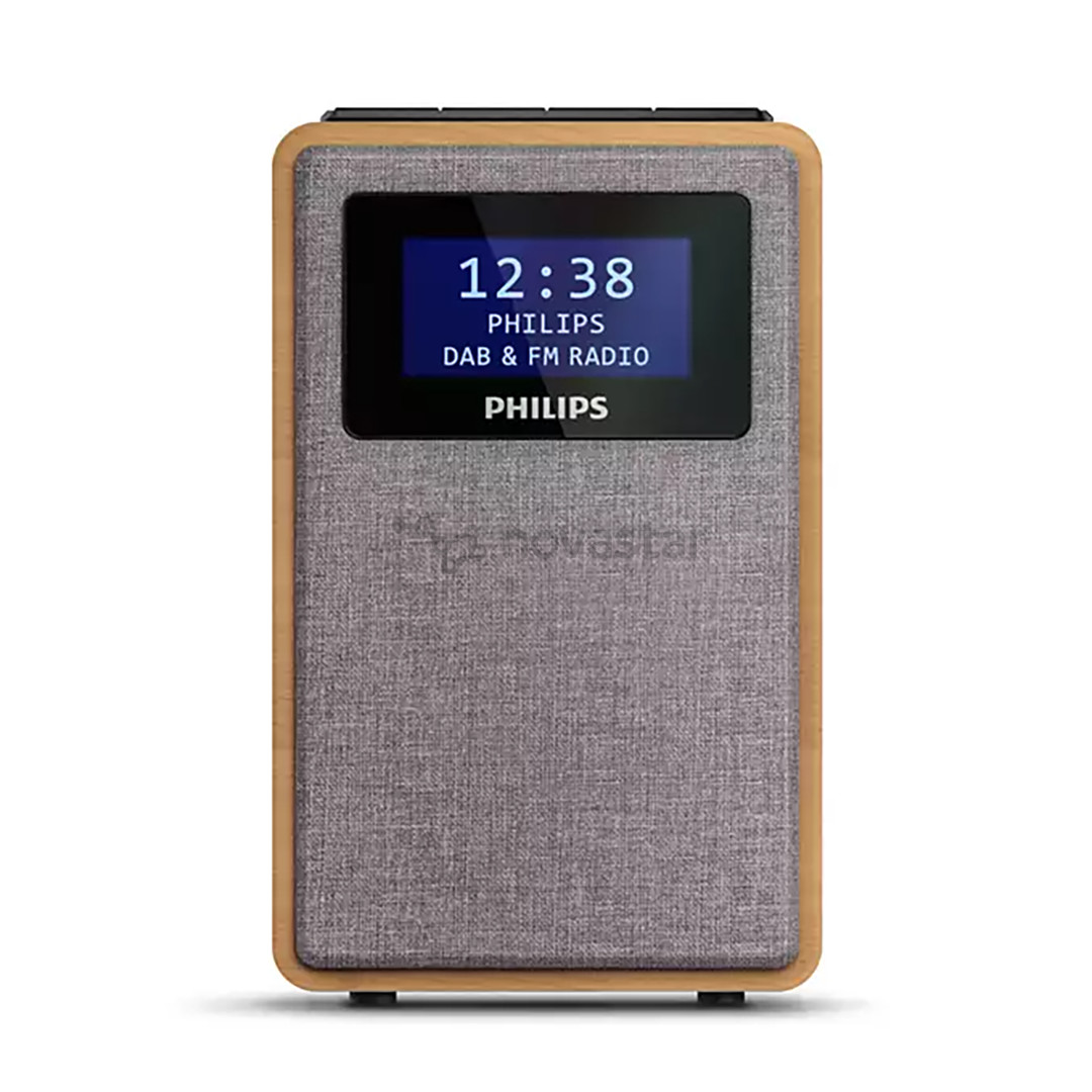 Philips, FM/DAB+, minimalist, rudas - Radijas
