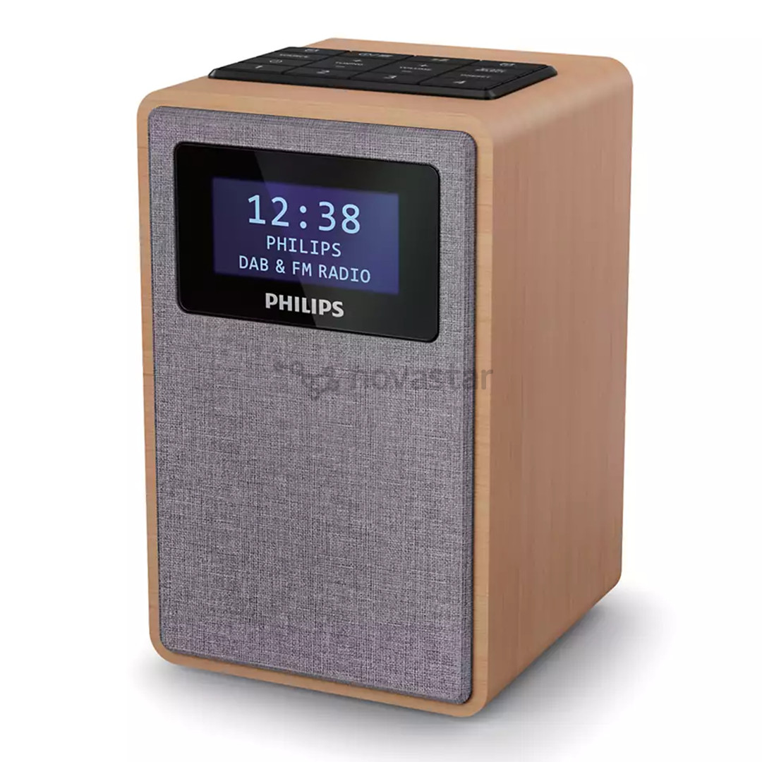 Philips, FM/DAB+, minimalist, rudas - Radijas