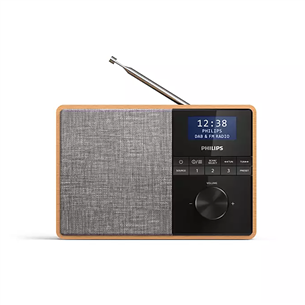 Philips TAR5505, DAB+, FM, Bluetooth, таймер, коричневый - Радио для кухни