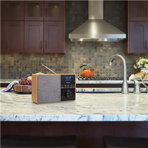 Philips TAR5505, DAB+, FM, Bluetooth, timer, brown - Kitchen radio