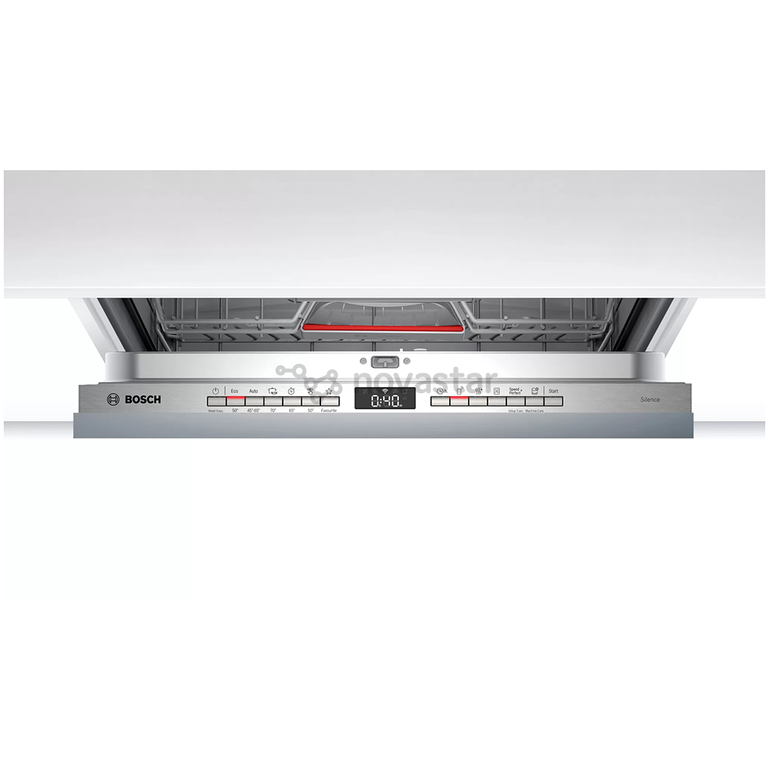 Įmontuojama indaplovė Bosch SMV4HVX33E, nuotolinis valdymas, ExtraDry, 13 komplektų talpa