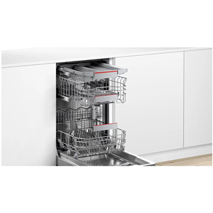 Bosch Serie 4, 10 комплектов посуды - Интегрируемая посудомоечная машина