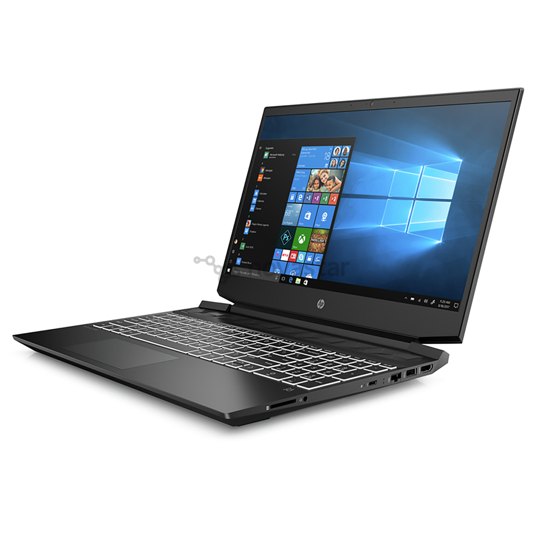 Nešiojamas kompiuteris HP Pavilion Gaming 15-ec1024no/AMD Ryzen™ 5 4600H/NVIDIA® GeForce® GTX 1650 Ti/SSD 512GB/RAM 16GB/W10H