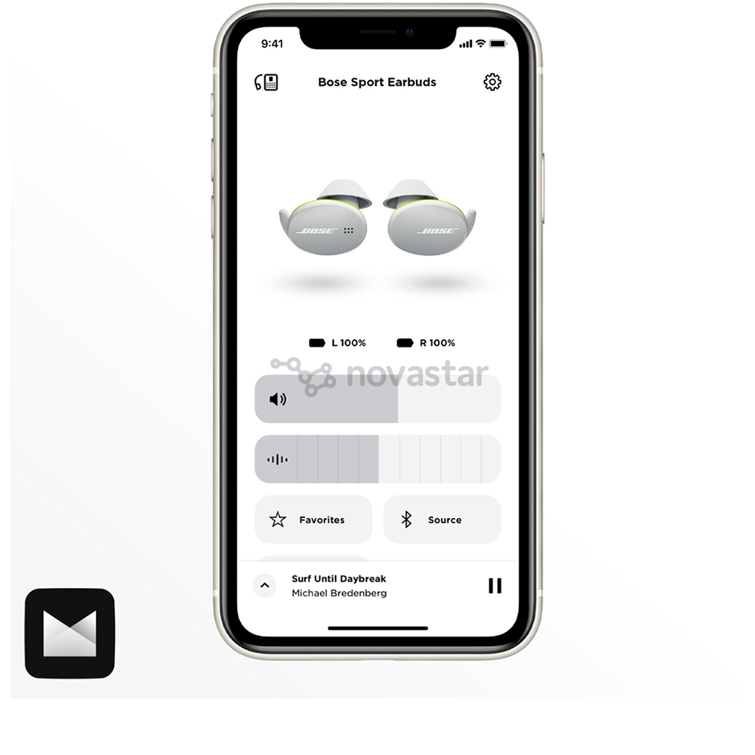 Ausinės Bose Sport Earbuds, Belaidės, Geltonos