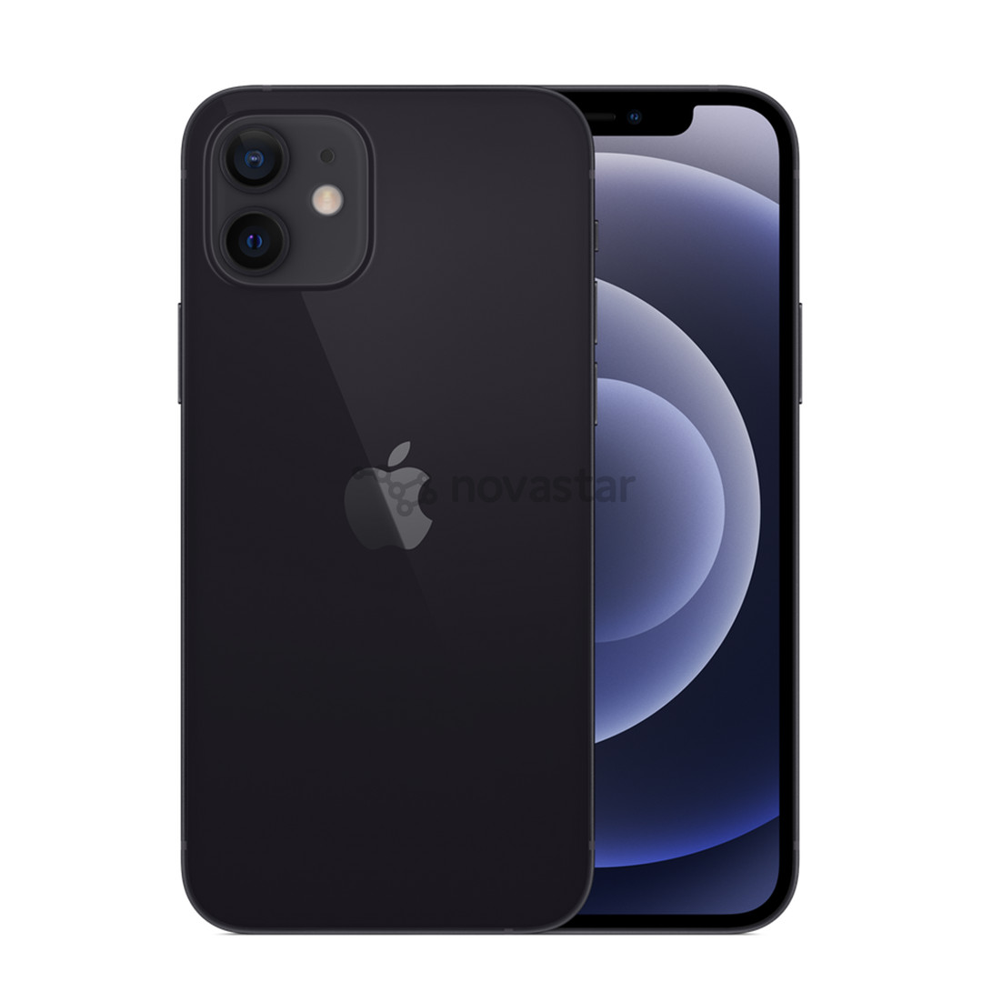 Apple iPhone 12, 64 ГБ, черный - Смартфон
