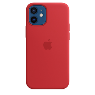 Dėklas Apple iPhone 12 mini MagSafe, Silikoninis, (PRODUCT)RED