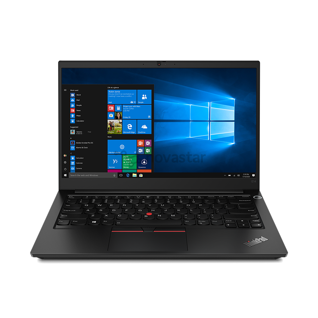 Nešiojamas kompiuteris Lenovo Thinkpad E14(2nd Gen)/AMD Ryzen 7 4700U/AMD Radeon Graphics/SSD 256GB/RAM 16GB/W10P/BT/SWE