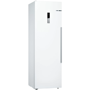 Bosch, высота 186 см, 346 л, белый - Холодильный шкаф KSV36BWEP