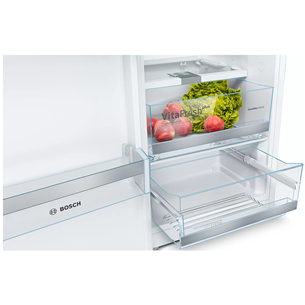 Bosch Series 6, 346 L, height 186 cm, white - Cooler