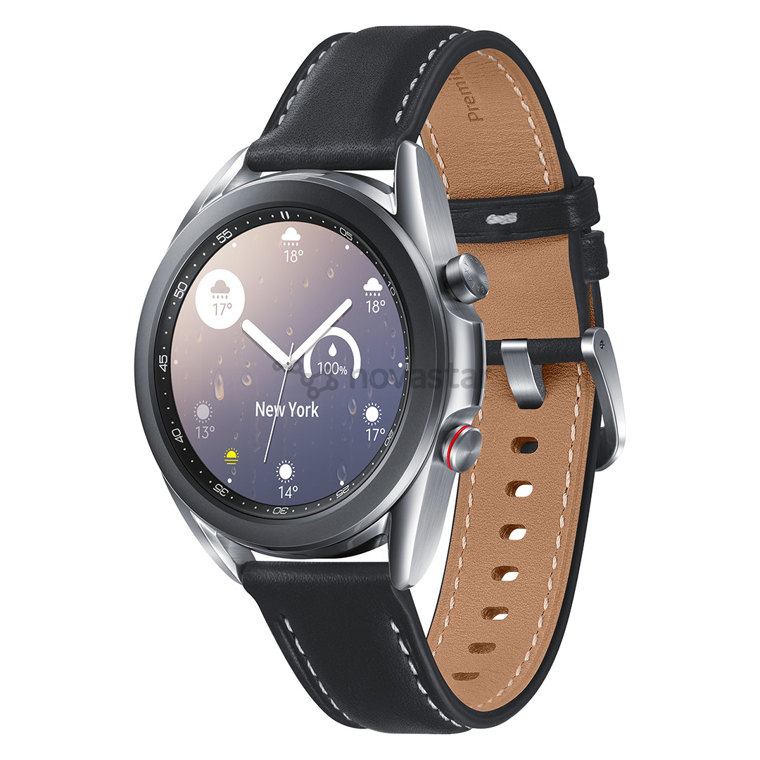 Išmanusis laikrodis Samsung Galaxy Watch 3 LTE, 41mm, Mystic Silver