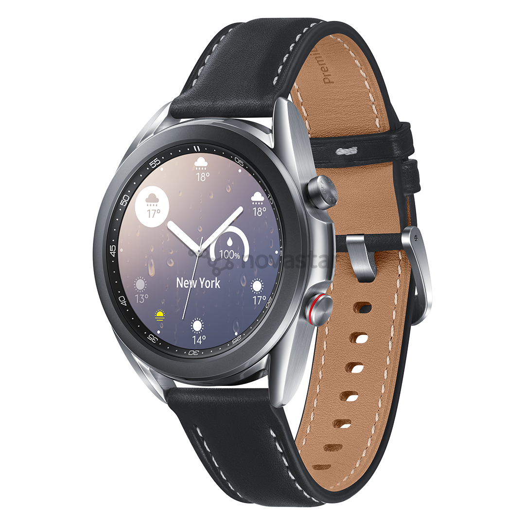 Išmanusis laikrodis Samsung Galaxy Watch 3 LTE, 41mm, Mystic Silver