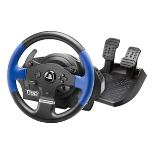 Žaidimų vairas ir pedalai Thrustmaster T150 RS skirtas PS3 / PS4 / PC