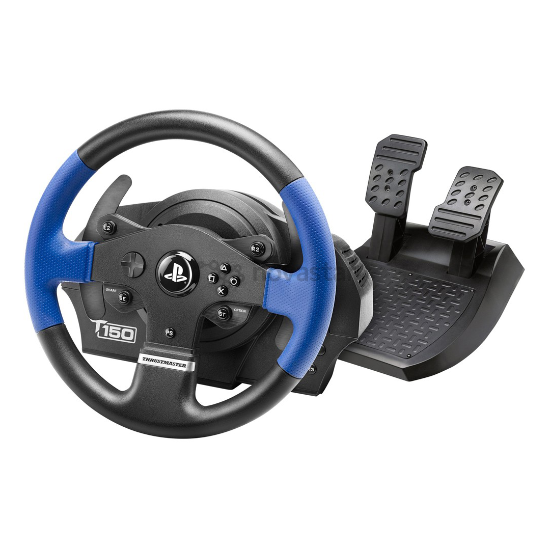 Žaidimų vairas ir pedalai Thrustmaster T150 RS skirtas PS3 / PS4 / PC