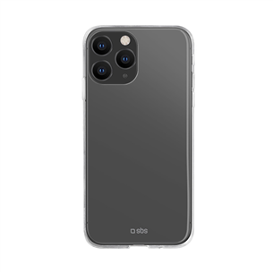 Dėklas SBS iPhone 12 Pro Max, Silikoninis, Skaidrus TESKINIP12PMT