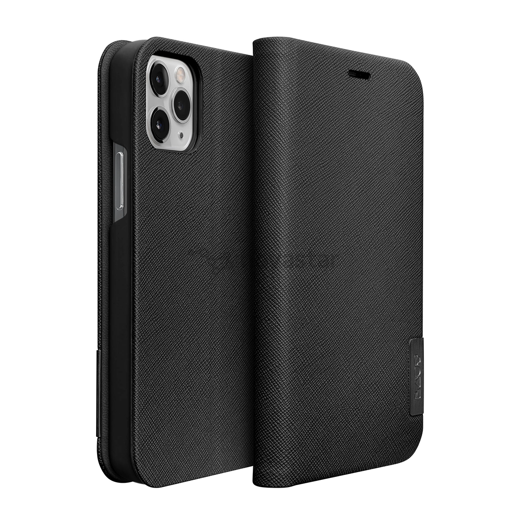 Dėklas LAUT PRESTIGE iPhone 12 mini, Juodas
