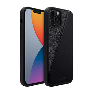 Dėklas LAUT INFLIGHT iPhone 12 mini, Juodas